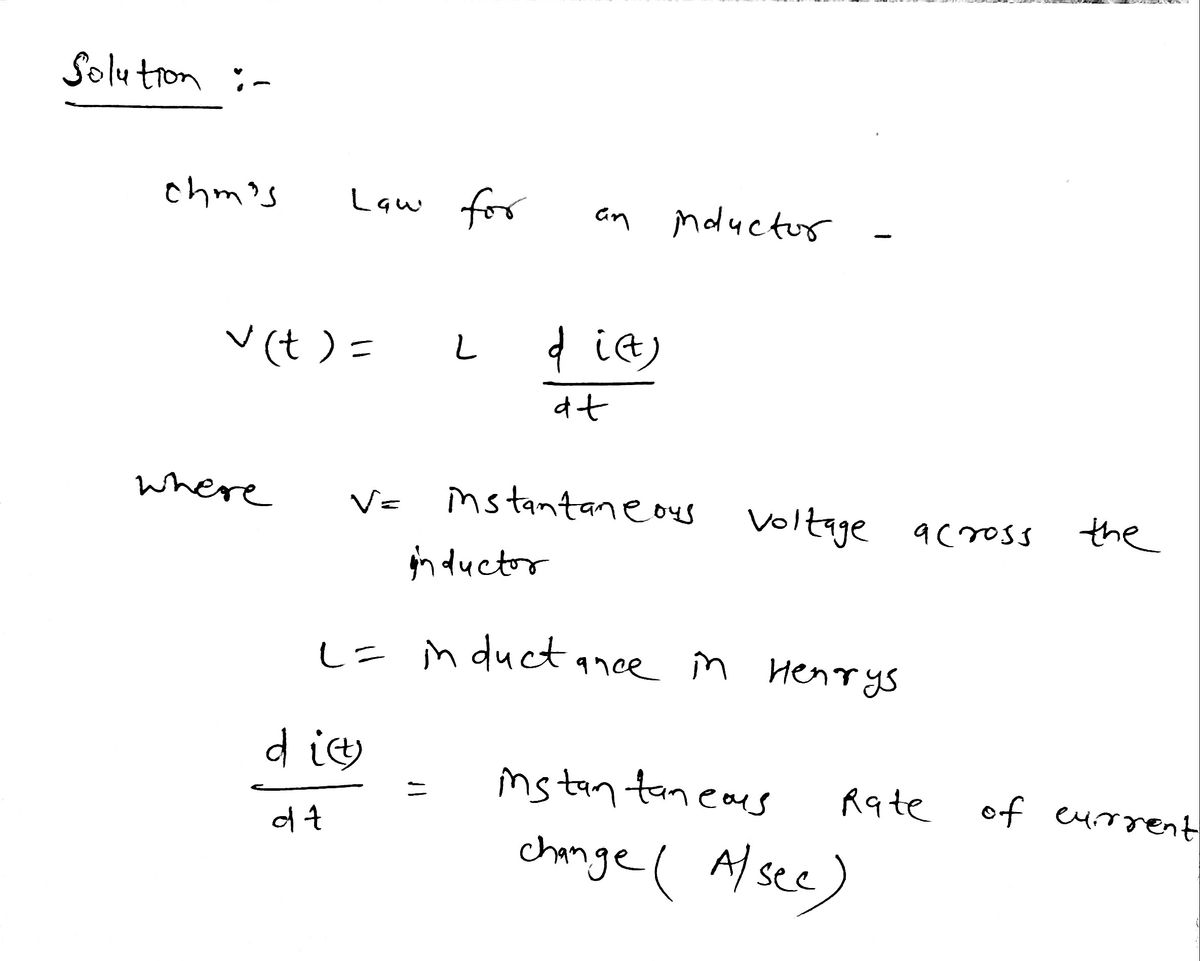 Electrical Engineering homework question answer, step 1, image 1